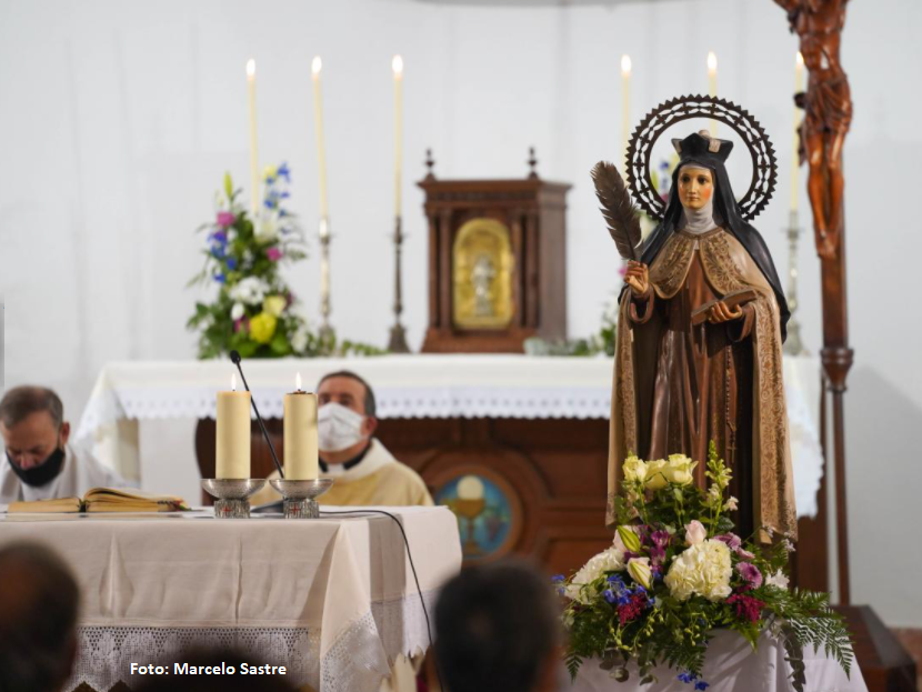 Es Cubells celebra su gran día: Santa Teresa de Ávila