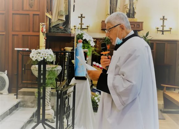 EL HNO. MARIO PROFESA LOS VOTOS PERPETUOS EN LA PARROQUIA DE SAN TELMO