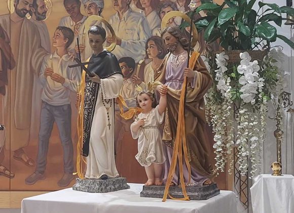 SAN JOSÉ Y SAN MARTÍN DE PORRES EN LA PARROQUIA DE NTRA. SRA. MADRE DE LA IGLESIA