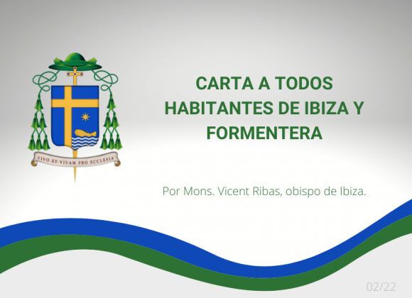 CARTA DEL OBISPO DE IBIZA POR LA GUERRA EN UCRANIA
