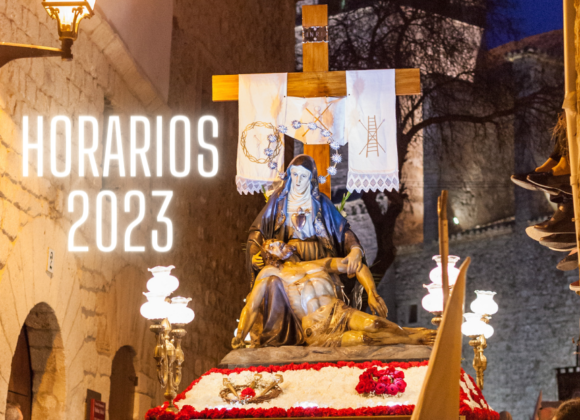 HORARIOS DE LAS PROCESIONES DE SEMANA SANTA 2023