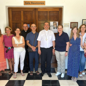 REUNIÓN DEL OBISPO CON LOS PROFESORES DE RELIGIÓN DE LAS PITIUSAS