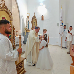 LITURGIA DE LA COMUNIDAD CATÓLICA UCRANIANA DE RITO ORIENTAL EN LA CAPILLA DE LOURDES