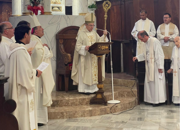 MONS. AGUSTÍN CORTÉS VISITA LA DIÓCESIS DE IBIZA