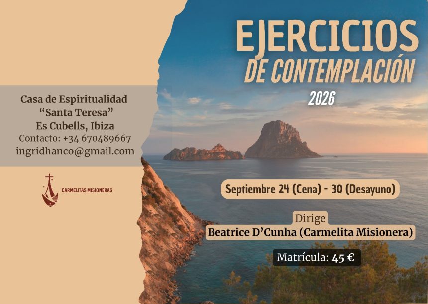 Ejercicios de contemplación 2026
