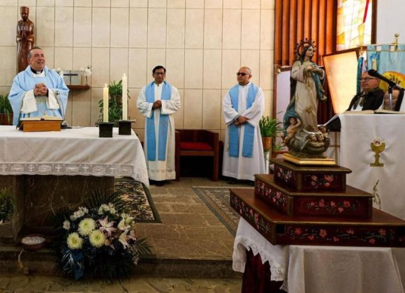 LA CAPILLA DE FORADA ESTRENA UNA NUEVA IMAGEN DE SU PATRONA, LA INMACULADA CONCEPCIÓN