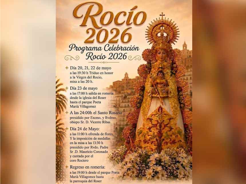 IBIZA VIVE ESTA SEMANA LAS CELEBRACIONES EN HONOR DE LA VIRGEN DEL ROCÍO IBIZA VIVE ESTA SEMANA LAS CELEBRACIONES EN HONOR DE LA VIRGEN DEL ROCÍO