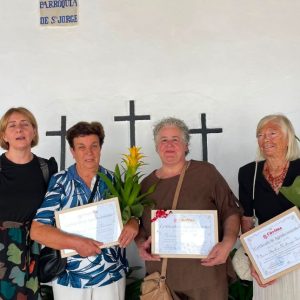 LA PARRÒQUIA DE SANT JORDI OFEREIX UN HOMENATGE DE RECONEIXEMENT A CINC VOLUNTÀRIES DE CARITES LA PARRÒQUIA DE SANT JORDI OFEREIX UN HOMENATGE DE RECONEIXEMENT A CINC VOLUNTÀRIES DE CARITES