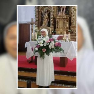 LA GERMANA LOUELA SALOMÉ BOYLES ABONG FARÀ LA PROFESSIÓ TEMPORAL DE VOTS EL 10 DE JULIOL EN EL MONESTIR DE SANT CRISTÒFOL LA GERMANA LOUELA SALOMÉ BOYLES ABONG FARÀ LA PROFESSIÓ TEMPORAL DE VOTS EL 10 DE JULIOL EN EL MONESTIR DE SANT CRISTÒFOL