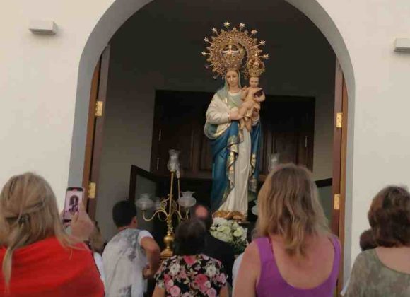 LA IMAGEN PEREGRINA DE SANTA MARÍA DE LAS NIEVES INICIA SU RECORRIDO ANUAL POR DIVERSAS PARROQUIAS DE IBIZA LA IMAGEN PEREGRINA DE SANTA MARÍA DE LAS NIEVES INICIA SU RECORRIDO ANUAL POR DIVERSAS PARROQUIAS DE IBIZA