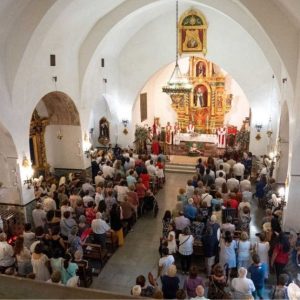 DISSABTE QUE VE S’INAUGURA LA NOVA IL·LUMINACIÓ INTERIOR DE L’ESGLÉSIA DE SANT ANTONI